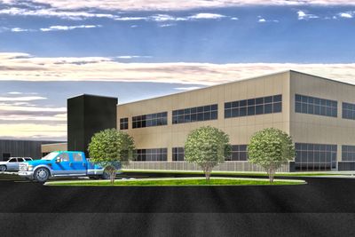 Slik vil Endress+Hauser sin fabrikk i Michigan se ut når den åpner på sommeren 2017.