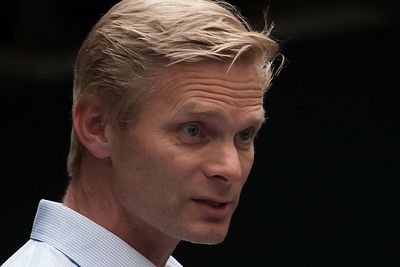 Direktør for samfunnskontakt i Get, Øyvind Husby, forteller om stor interesse for Get safe blant borettslagskundene.