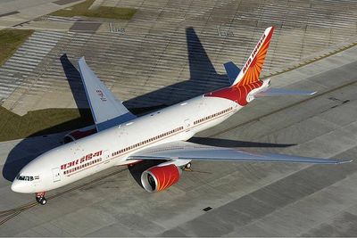 B777-200LR-flyet som fløy stillehavsruta fra Delhi til San Francisco 15-16. oktober.