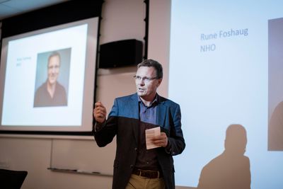 Rune Foshaug, Avdelingsdirektør Avd. Forskning, innovasjon og digitalisering i NHO.