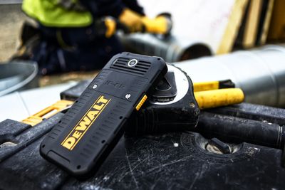 Dewalt MD501kommer med Android 5.1, men skal få Android 6.0.