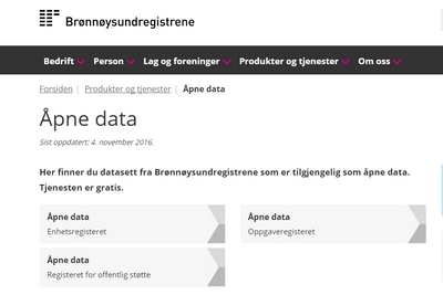 Da digi.no-leseren skulle ta en nærmere kikk på vilkårene til Åpne Data på Brønnøysunsregisterens nettsider satte han kaffen i halsen. – Dette må være en skrivefeil? Nei, svarer Difi.