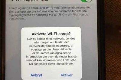For kunder med dårlig innendørsdekning kan hverdagen bli en annen med wifi tale.