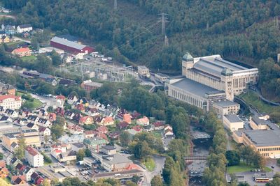 Såheim kraftstasjon på Rjukan. Foto: Øyvind Breivik, Hydro