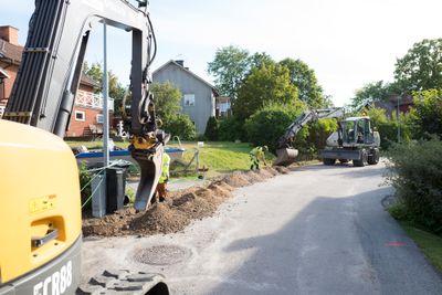 Flere av EQTs fiberselskaper øker størrelsen på nettverket, både ved hjelp av oppkjøp og, som IP-Only gjør her, graver ned fiber selv.