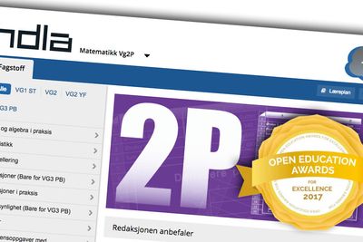 NDLA har mottatt pris for "beste læremiddelportal-nettsted".