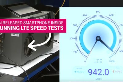 T-Mobile oppnår nær 1 Gbit/s med utvidet bruk av LTE og en ennå ikke-lansert mobiltelefon, som de ikke røper flere detaljer om. Denne våren lover de høyere hastigheter for kunder ved utrulling av LTE-U.