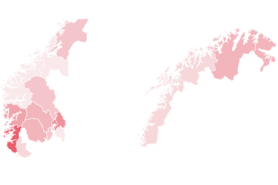 Gjennomsnittslønnen for ingeniører i næringslivet varierer med over 100.000 kroner fra best betalte til dårligst betalte region.