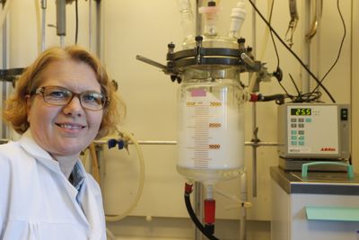 Microbeads har fått midler fra Norges Forskningsråd, og seniorforsker Lene Karlberg Bjørndal skal undersøke nye bruksområder for Ugelstad-kulene.