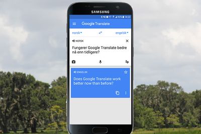 Illustrasjonsbilde: Google Translate-appen skal nå gi bedre oversettelser enn tidligere når den ikke har tilgang på internett.