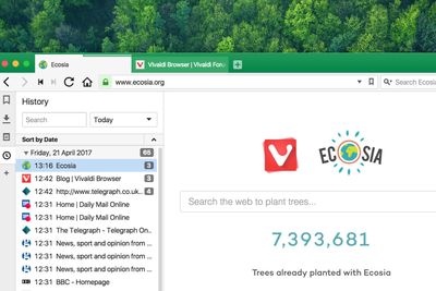 Vivaldi inngår samarbeid med den grønne søkemotoren Ecosia. Sammen skal de prøve å nå målet om å plante en milliard nye trær.