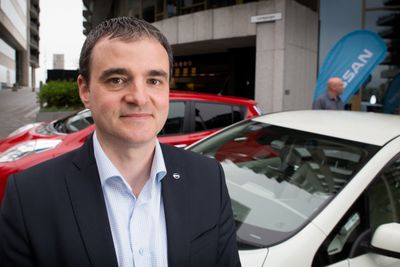 Pierril Pouret, EV director i Nissan Nordic Europe.