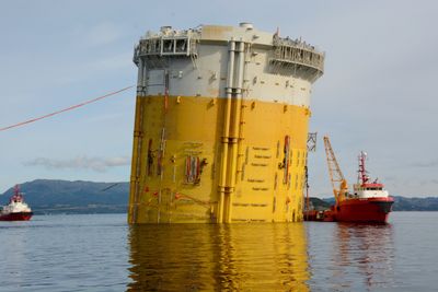 Aasta Hansteen-understellet ble utsatt for en bombetrussel. Bomben skulle eksplodere i dag, ifølge politiet.