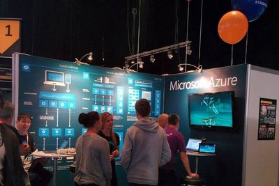 Microsoft Norge skal i tiden fremover nedbemanne. Det er foreløpig ukjent om hvor mange ansatte som blir nødt til å forlate selskapet. Bildet er fra JavaZone-konferansen i Oslo 2014.