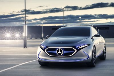 Den kommende elbiler Mercedes-Benz EQA.