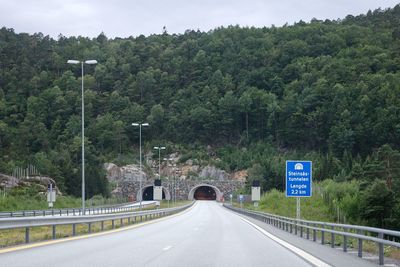 Steinsastunnelen på E18 ved Lillesand.