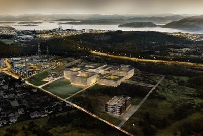 Det nye universitetessykehuset i Stavanger skal være på rundt 100.000 kvadratmeter og stå klart til bruk i 2023.