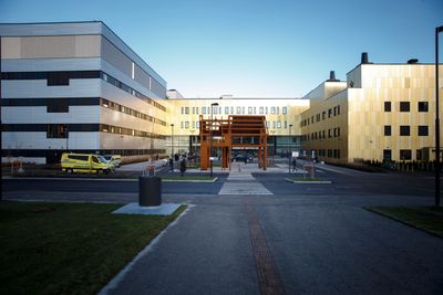 SARPSBORG  20151130.
Sykehuset Østfold Kalnes utenfor Sarpsborg mandag.
Foto: Cornelius Poppe / NTB scanpix