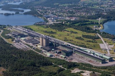 Hydro Hsunes i Hordaland ligger ved utløpet av  Hardangerfjorden.