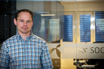 Gunnar Ugland leder Telenors sikkerhetssenter.
