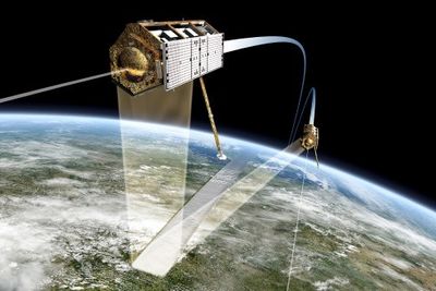 Data fra Airbus sin TerraSAR-X satellitt benyttes til å overvåke eventuelle setninger i grunnen på grunn av utbygging av E18 mellom Lysaker og Ramstadsletta.