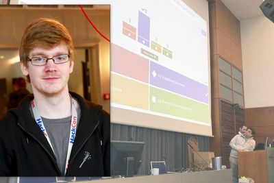 Simen Linderud gikk helt til topps i Master of Cyber Security-konkurransen på HackCon#13.