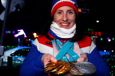 Ski-dronninga Marit Bjørgen hentet hjem tilsammen fem medaljer fra OL i  Pyeongchang. Nå vil hjemkommunen hedre henne med et eget vegnavn.