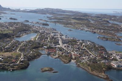Bildet er av Brønnøysund - et av stedene som omfattes av driftskontrakten. 