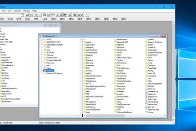 Windows File Manager v10.0 kan blant annet kjøres i Windows 10.