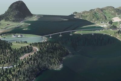 Åstfjordkryssinga er det største delprosjektet på Lakseveien i Trøndelag. Det var også fjorårets dyreste prosjekt. 