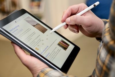 2018-utgaven av IPad 9.7 har fått støtte for Apple Pencil.