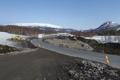 En kilometer med E6 i Mosjøen blir stengt fra 2. mai til Sankthansaften