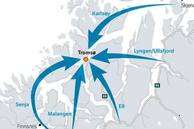 Totalt fem hovedinnfartsårer mot Tromsø skal utredes.