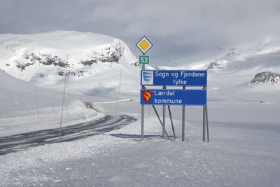 Rv 52 Hemsedalsfjellet var en av strekningene som var gjenstand for Vegtilsynets kontroll av beredskapsplaner.