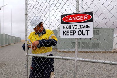 The Hornsdale Power Reserve i Australia er så langt verdens største litium-ionbatteri.