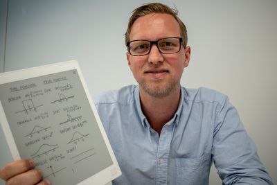 Papirløst: Kommunikasjonsdirektør i reMarkable, Henrik Faller tror det norsk selskapet  kommer til å vokse mye i årene som kommer.