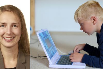 Kunnskapsminister Iselin Nybø gir penger til IKT-utdanning både på barneskole og universitet.
