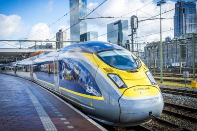 Siemens Velaro Eurostar er et av togene som kan oppnå hastighetene SJ ønsker seg. Her ved Rotterdam sentralstasjon i februar.