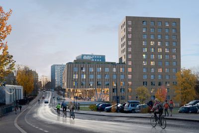 Dyrvik Arkitekter og Rodeo Arkitekter vant i 2014 konkurransen om nye studentboliger i Blindernveien 6. Nå starter byggingen.