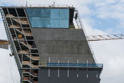 Folk fra konkursrammede MK1 Bygg skal ha vært med på å montere glassfasadene på det nye Munch-museet i Oslo.
