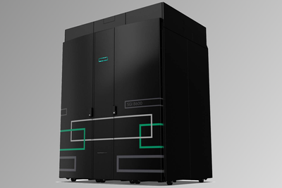 Superdatamaskinen er basert på dette systemet, HPE SGI 8600.