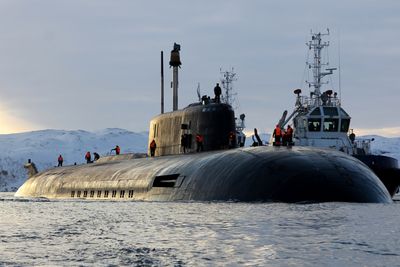 Den russiske ubåten Orel (K-266) har to atomreaktorer og kan føre opptil 24 kryssermissiler.