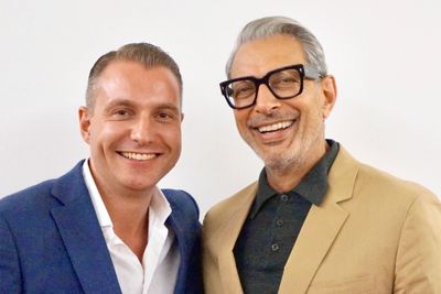 Nordisk markedskoordinator Morten Steingrimsen i Canal digital fikk en samtale med Hollywood-stjernen Jeff Goldblum.