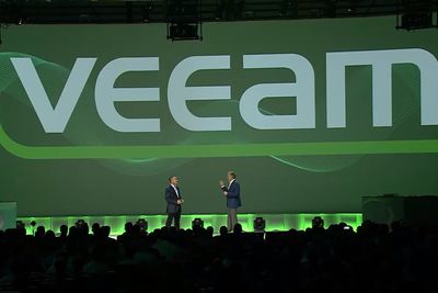 Illustrasjonsbilde: Veeam brukte flere dager på å fjerne den åpne tilgangen til en databaseserver som blant annet inneholdt epostadressene til mer enn 4 millioner personer. Bildet er fra keynoten under VeeamON 2017-konferansen til selskapet.