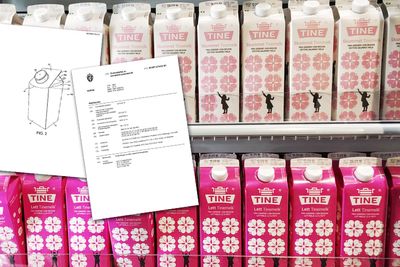 Elopak hevdet at konkurrenten Tetra Pak har etterliknet denne melkekartongen, som brukes av Tine blant annet på Østlandet.