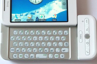 HTC Dream (også solgt som T-Mobile G1).