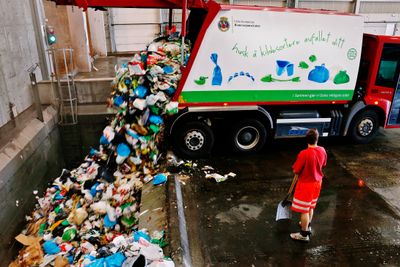 Det er en økning i mengden avfall til biologisk behandling. Illustrasjonsfoto: Erlend Aas / NTB scanpix 