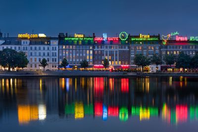 København en mørk sommerdag. Illustrasjonsfoto. 