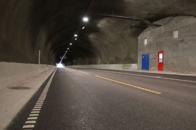 Skanska fullførte Sørkjostunnelen, og den ble åpnet for trafikk 2. februar i år. 