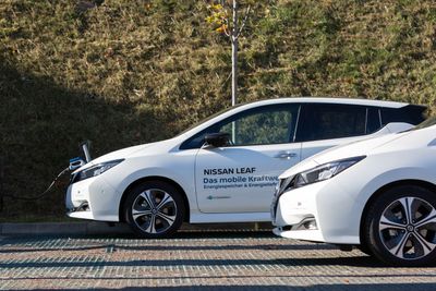 Nå er Nissan Leaf et mobilt kraftverk.